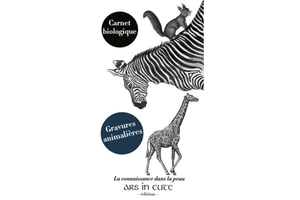 Couverture - Carnet - Gravures animalières