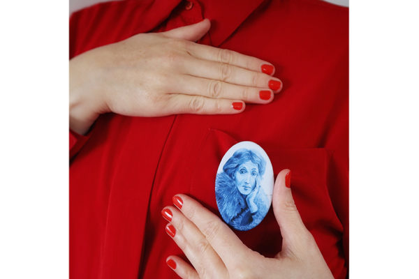 broche culturelle virginia woolf