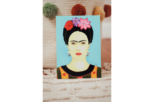 carte postale sensible et culturelle frida