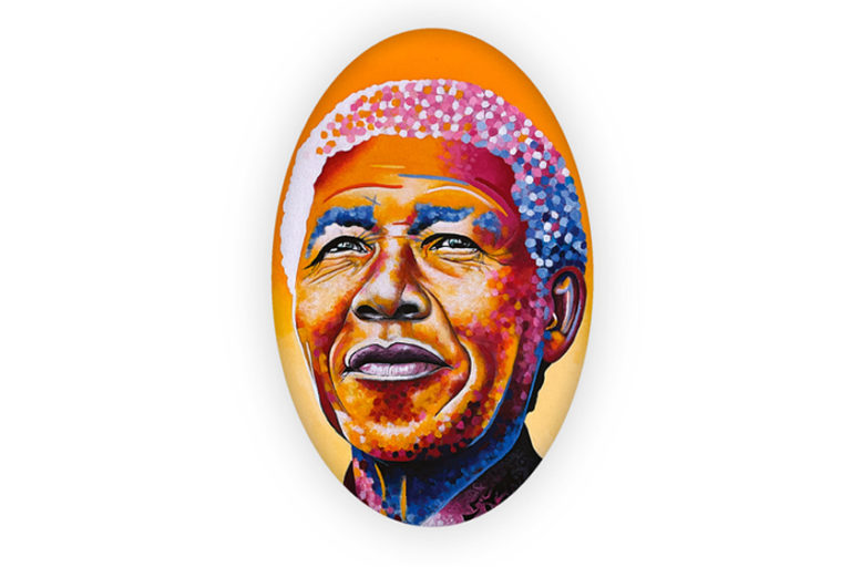 broche culturelle nelson mandela