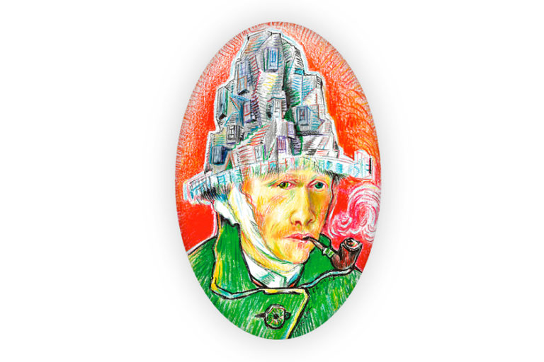 broche culturelle vincent van gogh