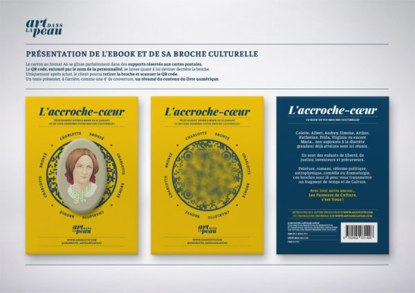 broche culturelle charlotte brontë