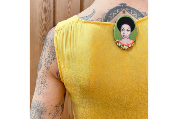 broche culturelle nina simone