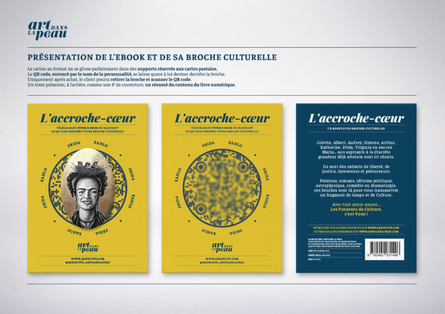 broche culturelle mother frida kahlo