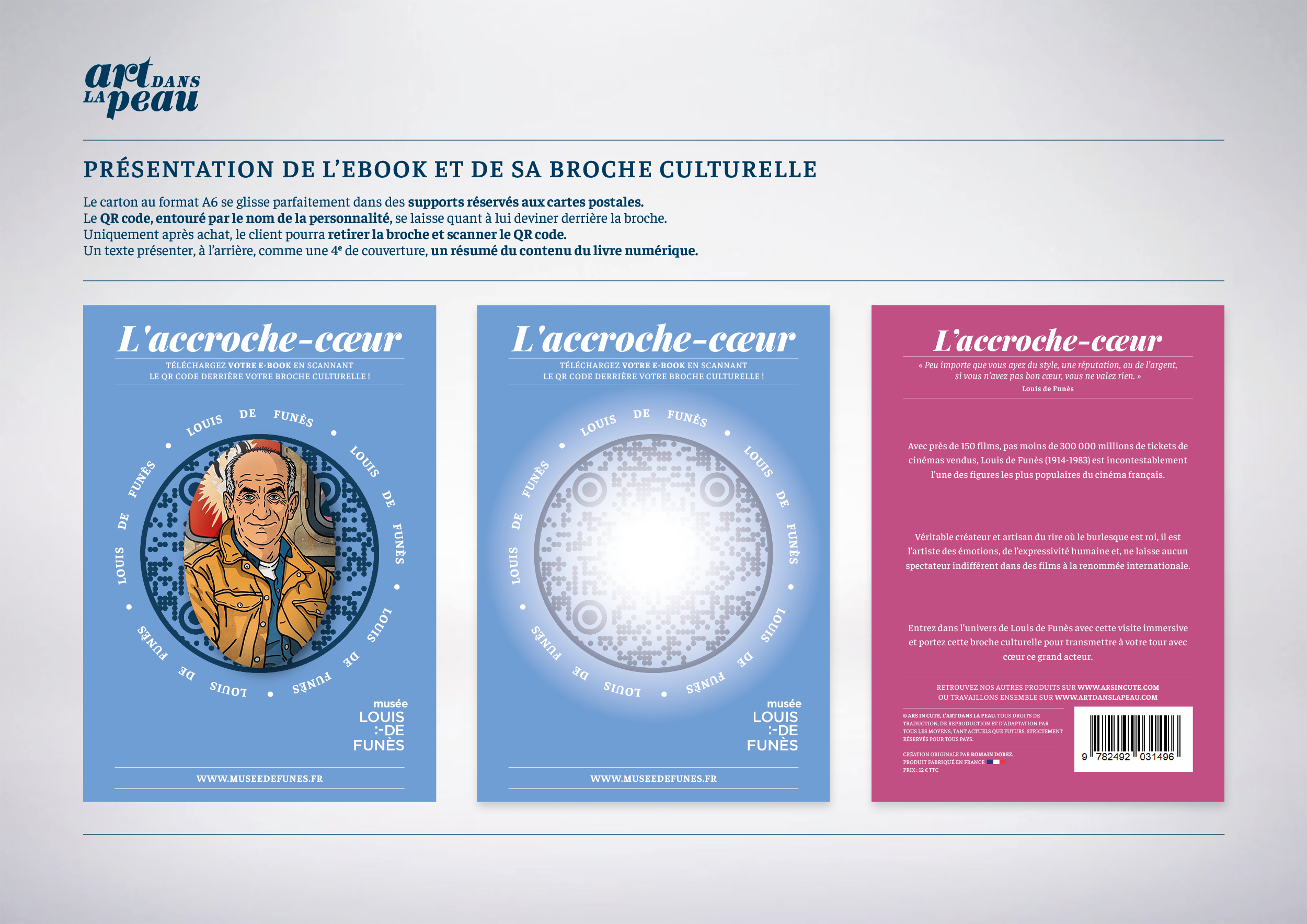 broche culturelle louis de funès