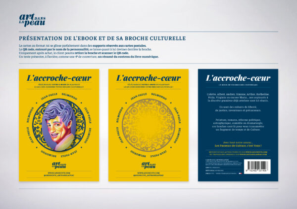 broche culturelle jean paul belmondo