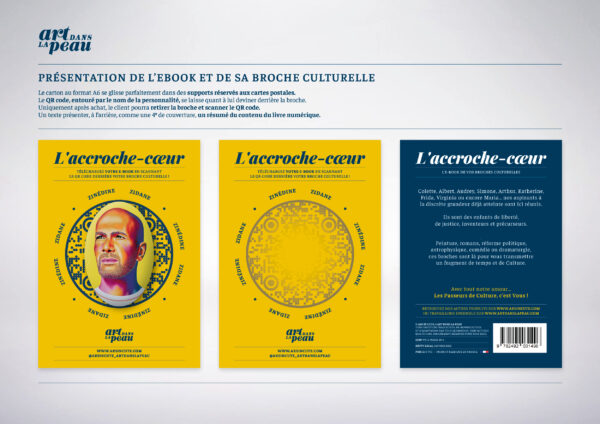 broche culturelle zinédine zidane