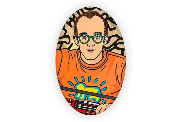 broche culturelle keith haring