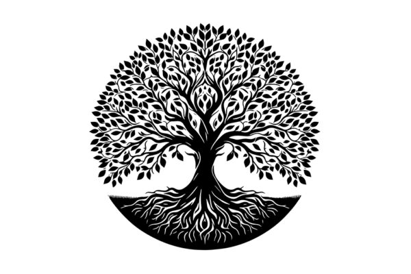 2 tatouages éphémères culturels motifs celtes et bretons : arbre de vie